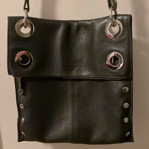 Hammitt Los Angeles Montana large pebbled leather and silver stud crossbody bag